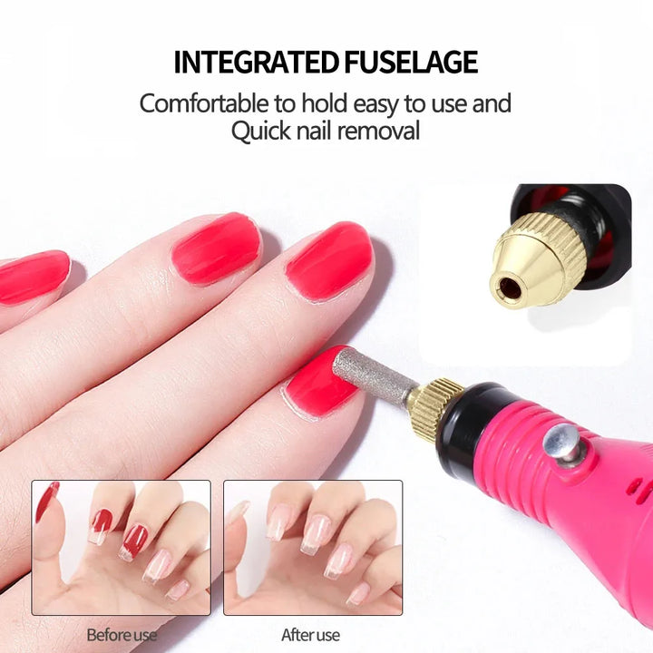 ELECTRIC DRILL FOR MANICURE AND ACCESSORIES